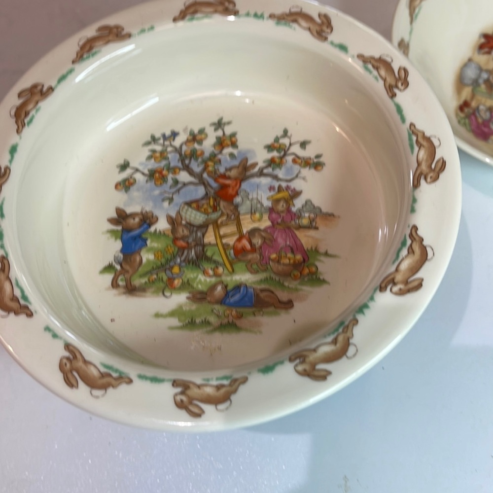 Bunnykins bowl